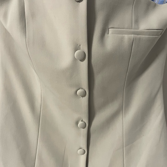 Zara Gray Mini Dress - Picture 9 of 16